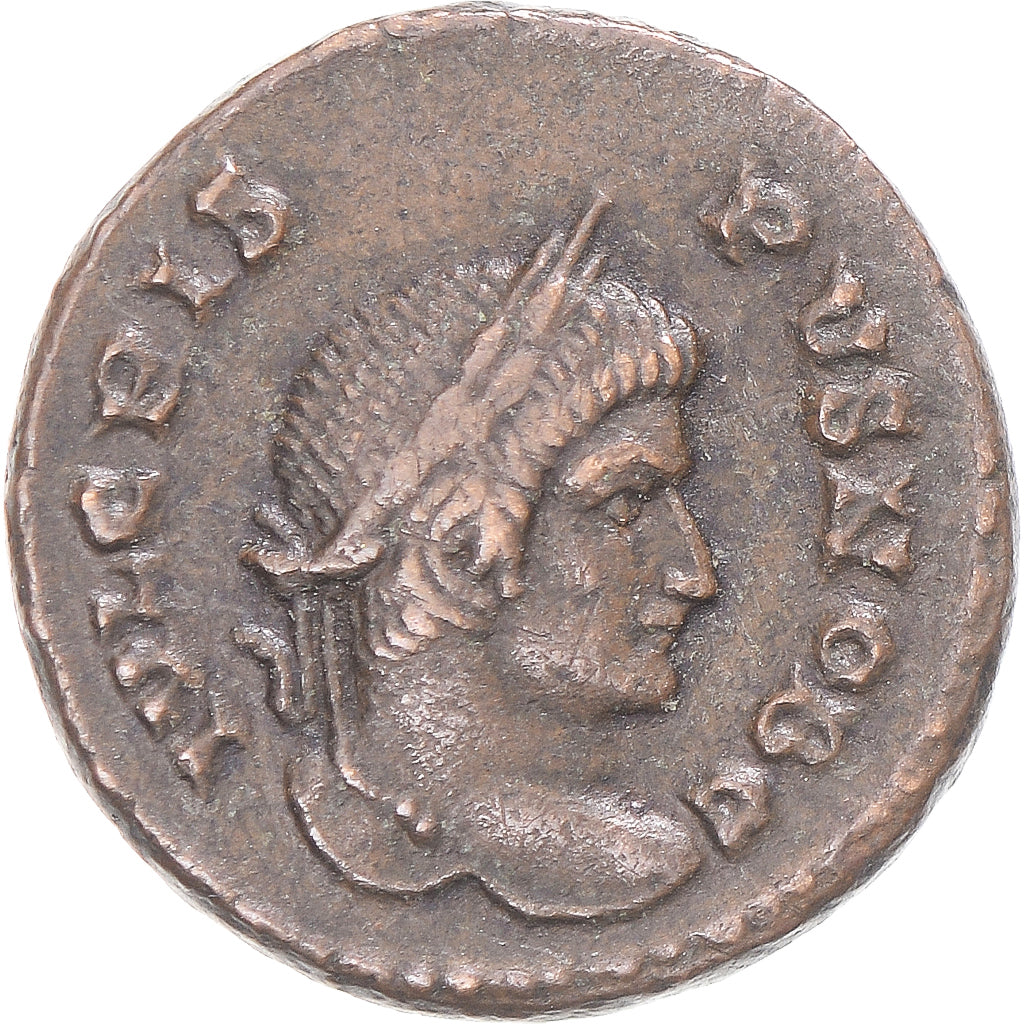 Mince,
crispus,
Bronz Æ