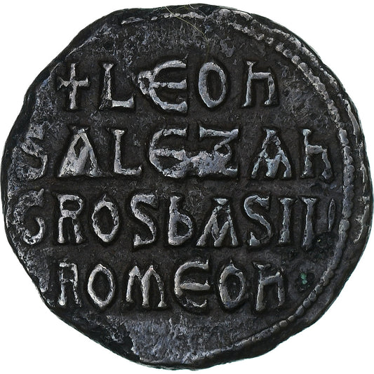 Lev VI a Alexandr,
Follis,
886-912