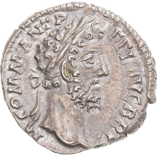 Mince, 
  
  Commodus, 
  
  denár