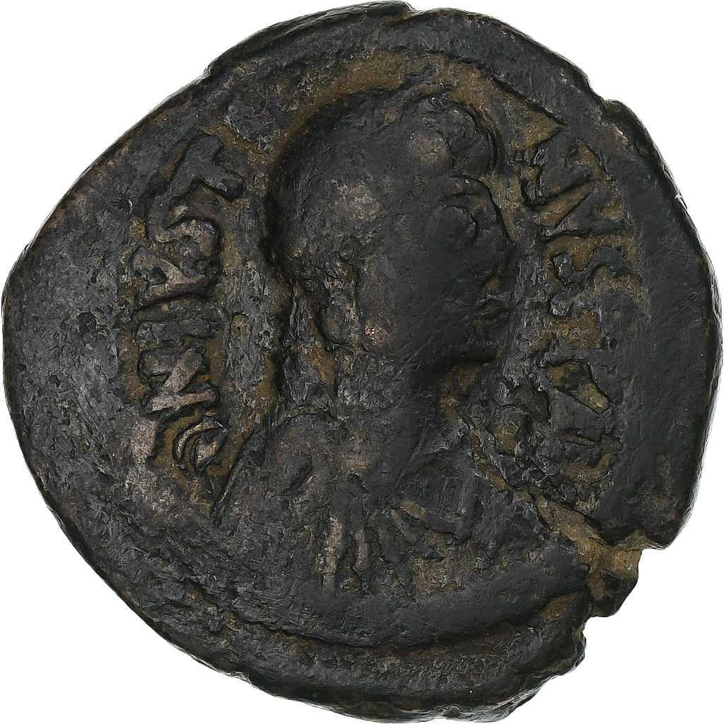 Justinian já, 
  
  Follis, 
  
  527-565