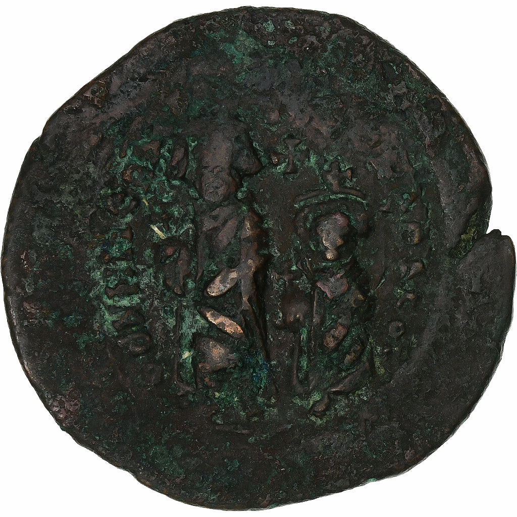 Heraclius, 
  
  s Herakleem Konstantinem, 
  
  Follis