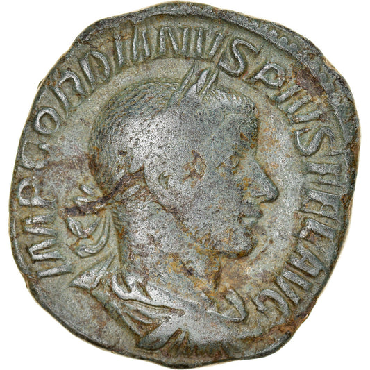 Mince, 
  
  Gordian III, 
  
  Sestertius