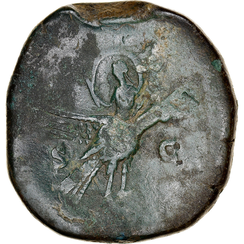 Mince, 
  
  Diva Faustina II, 
  
  Sestertius